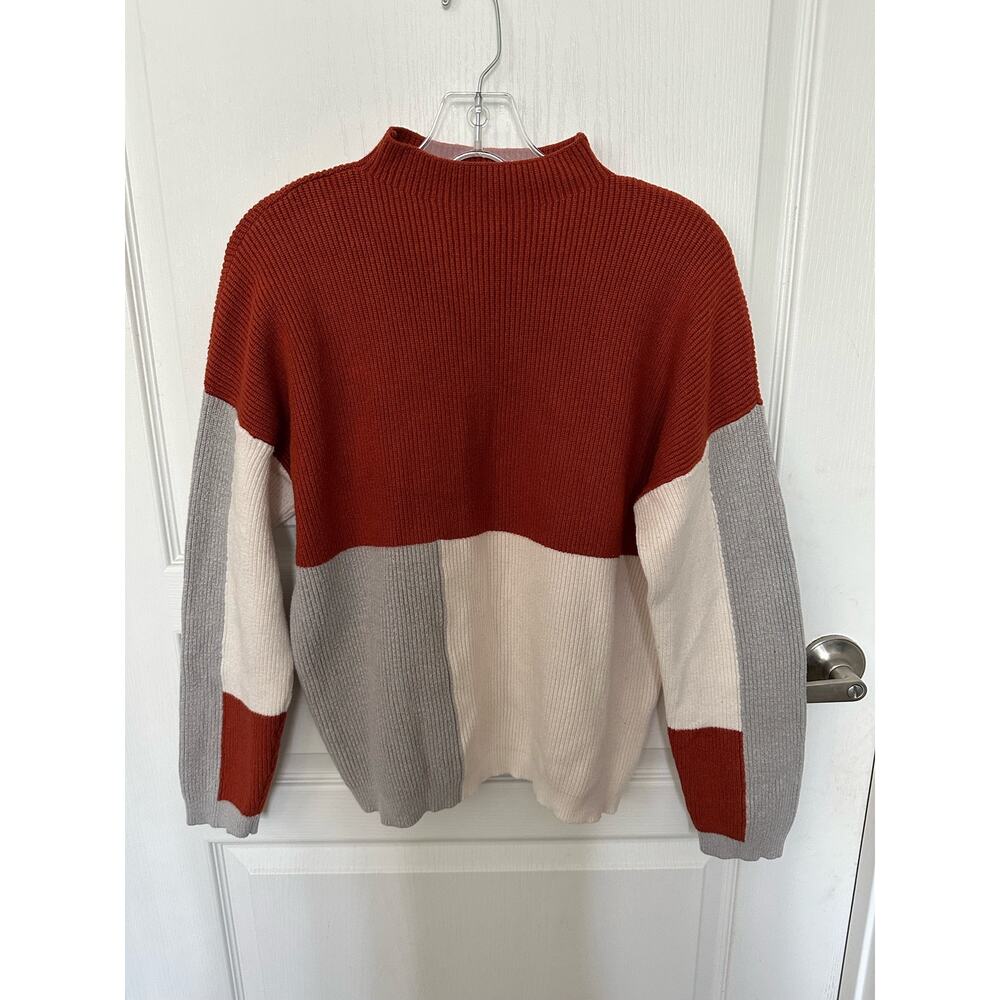 Roolee Color Block Pullover Sweater Size Multicol… - image 7